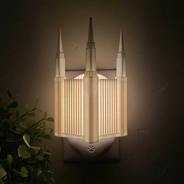 Washington DC Temple Wall Night Light