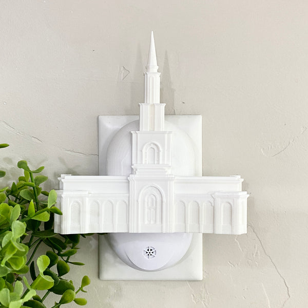 Sacramento California Temple Wall Night Light