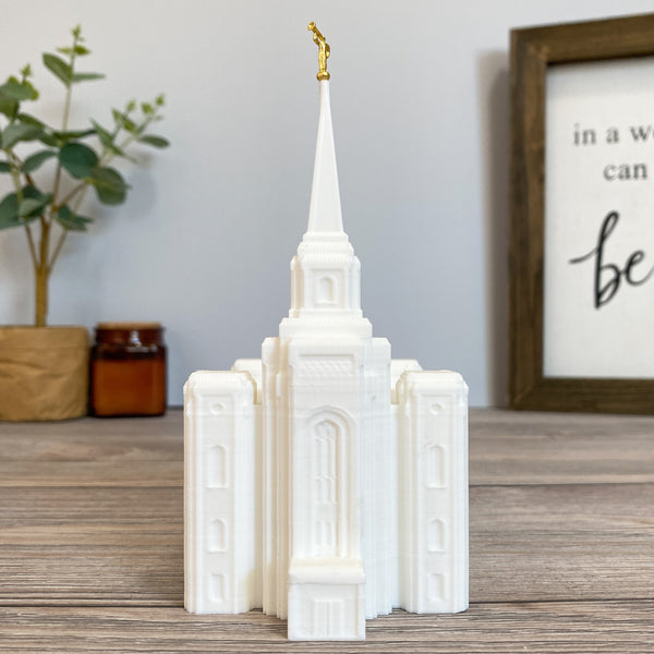 Brigham City Utah Temple Statue