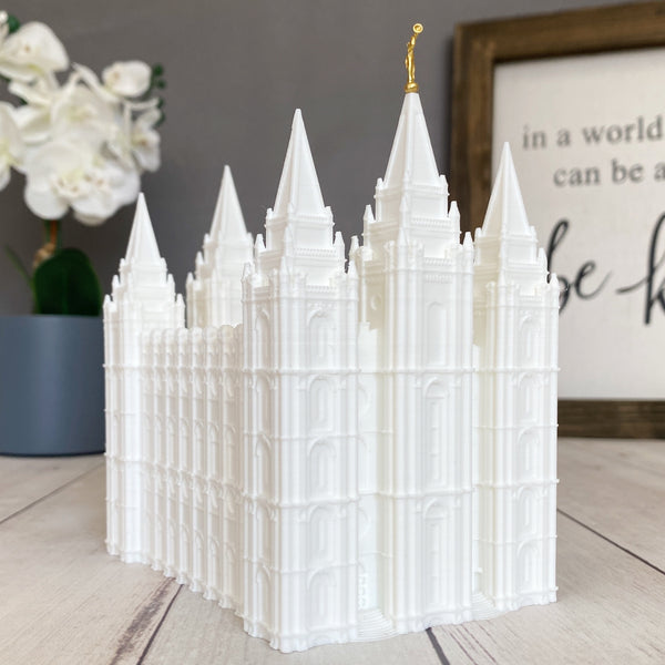 Salt Lake City Utah Temple Statue