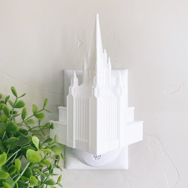 San Diego California Temple Wall Night Light