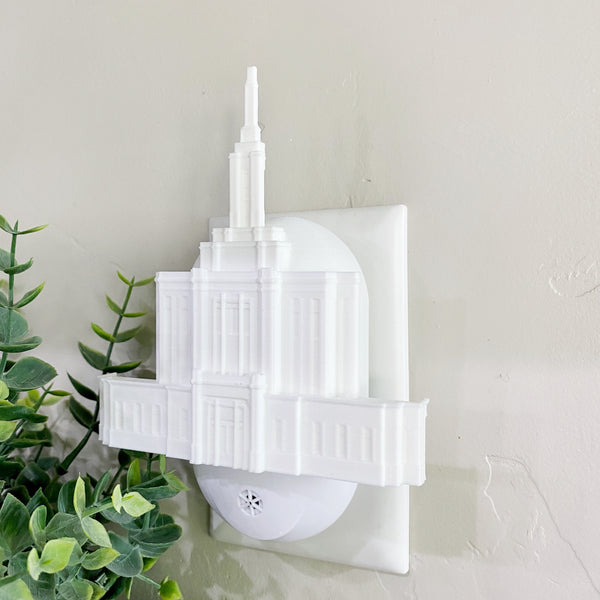 Pocatello Idaho Temple Wall Night Light