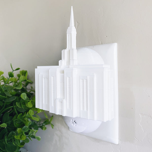 Cebu City Philippines Temple Wall Night Light