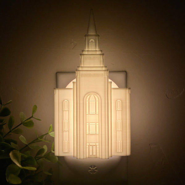 Kansas City Missouri Temple Wall Night Light