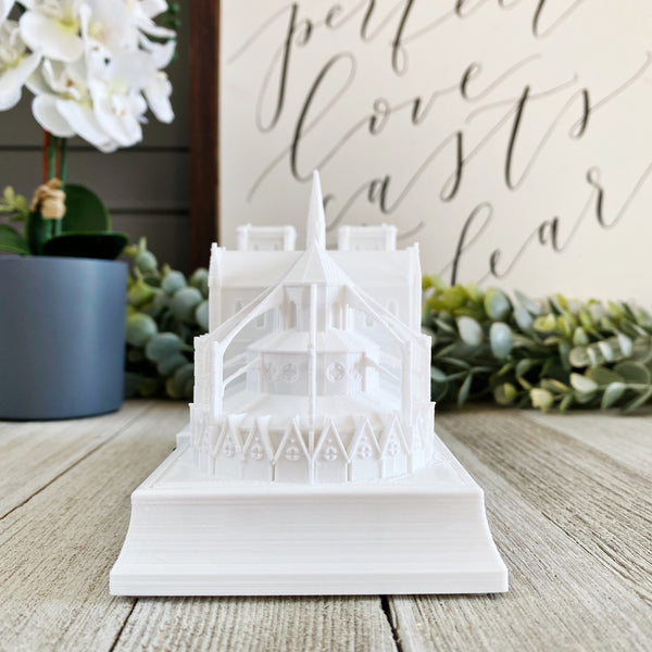 Notre Dame Cathedral Night Light
