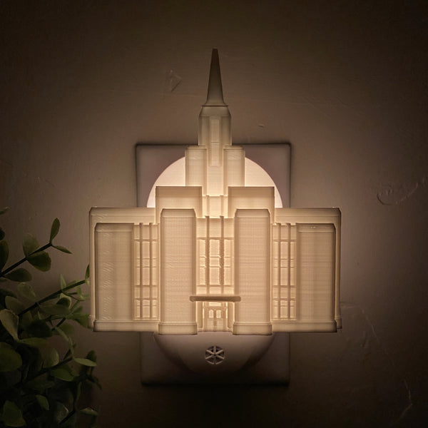 Calgary Alberta Temple Wall Night Light