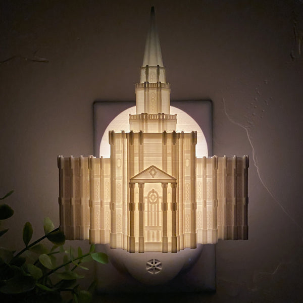 Houston Texas Temple Wall Night Light