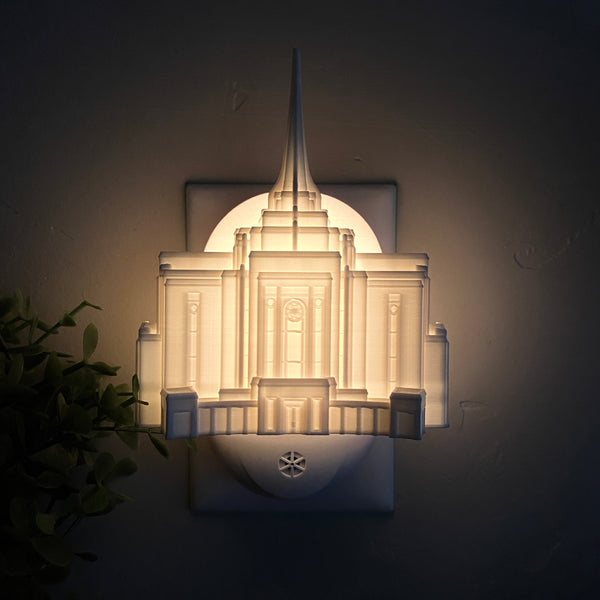Gilbert Arizona Temple Wall Night Light