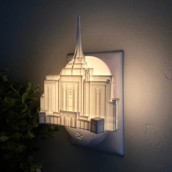 Gilbert Arizona Temple Wall Night Light