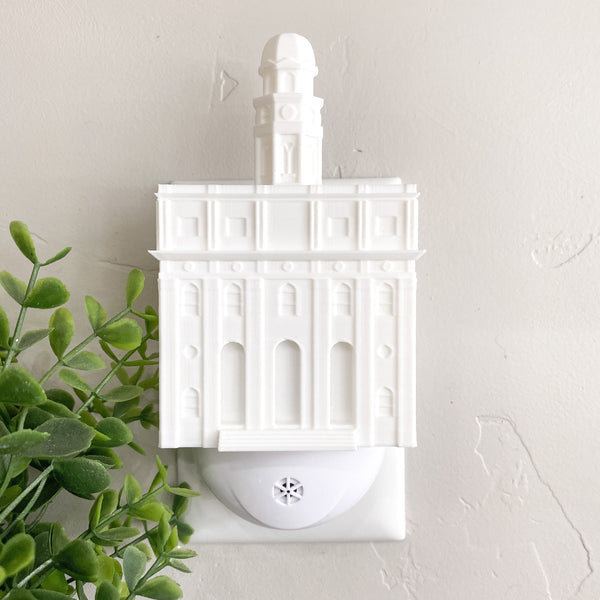 Nauvoo Illinois Temple Wall Night Light