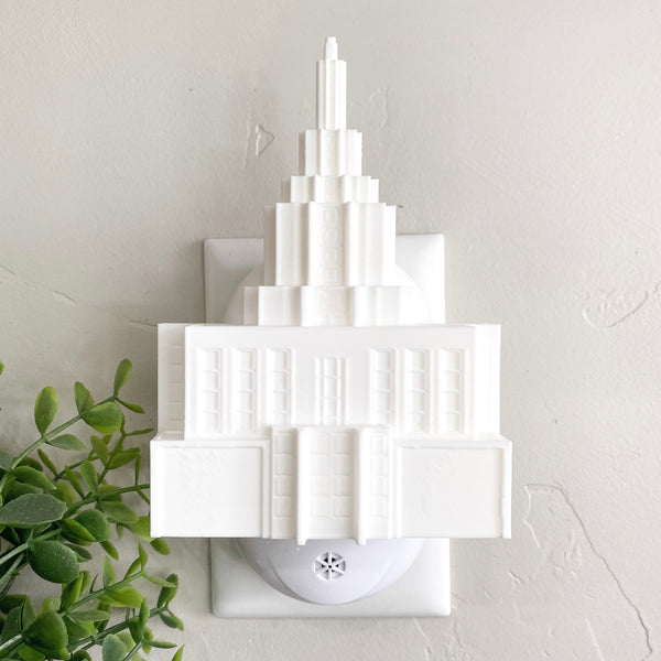 Idaho Falls Idaho Temple Wall Night Light