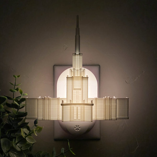 Denver Colorado Temple Wall Night Light