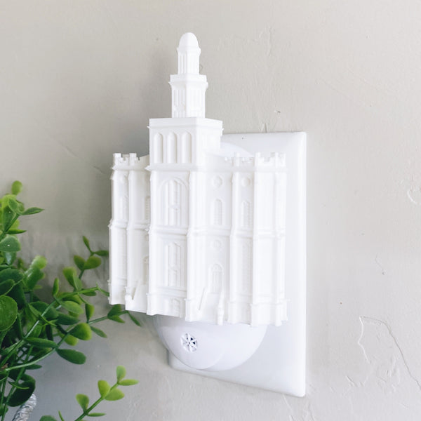 St. George Utah Temple Wall Night Light
