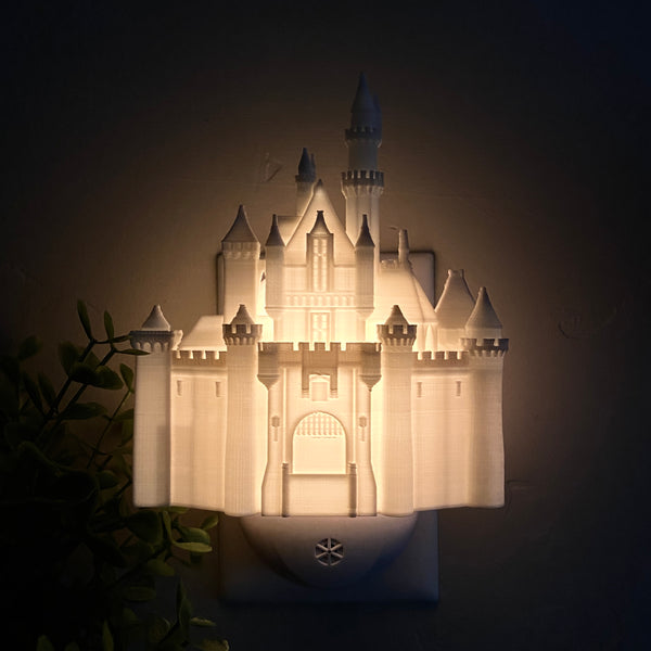 Sleeping Beauty Castle Wall Night Light