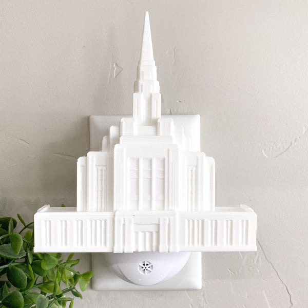 Ogden Utah Temple Wall Night Light