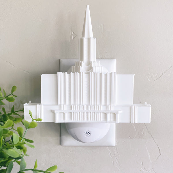 Jordan River Utah Temple Wall Night Light