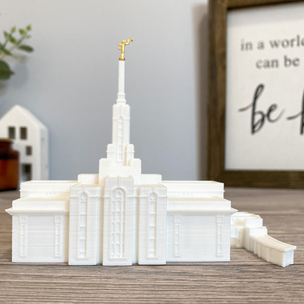 Mount Timpanogos Utah Temple Statue