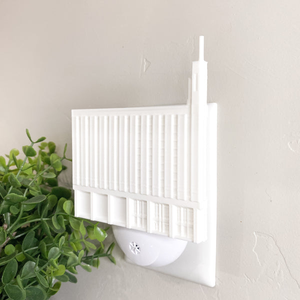 Manhattan New York Temple Wall Night Light