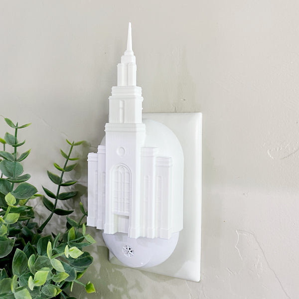 Layton Utah Temple Wall Night Light