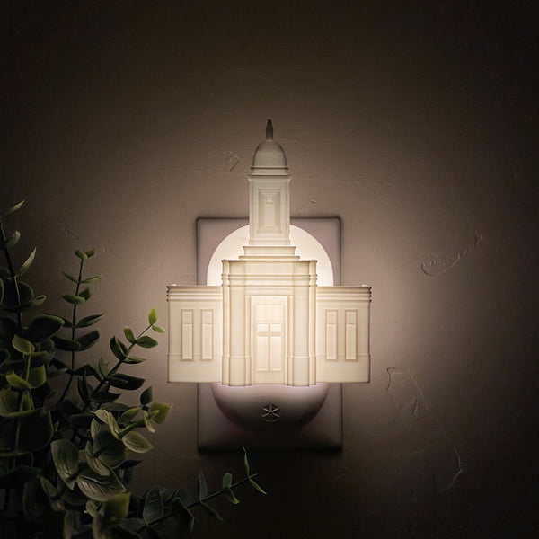 Yigo Guam Temple Wall Night Light