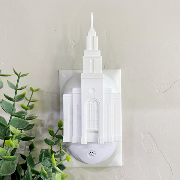 Layton Utah Temple Wall Night Light