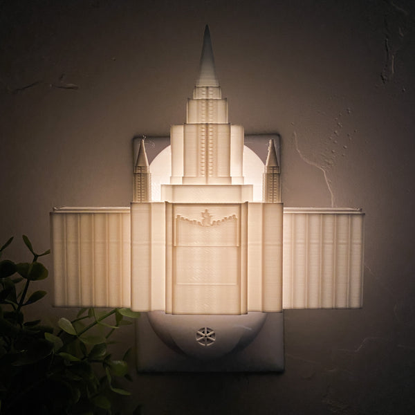 Oakland California Temple Wall Night Light