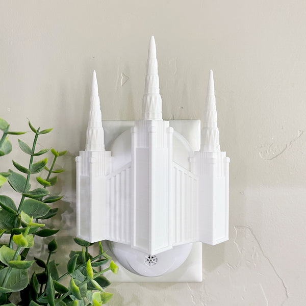 Portland Oregon Temple Wall Night Light