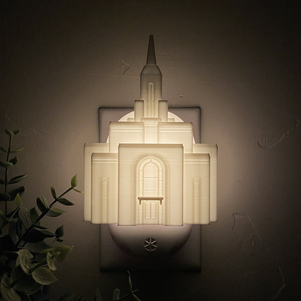 San Salvador El Salvador Temple Wall Night Light