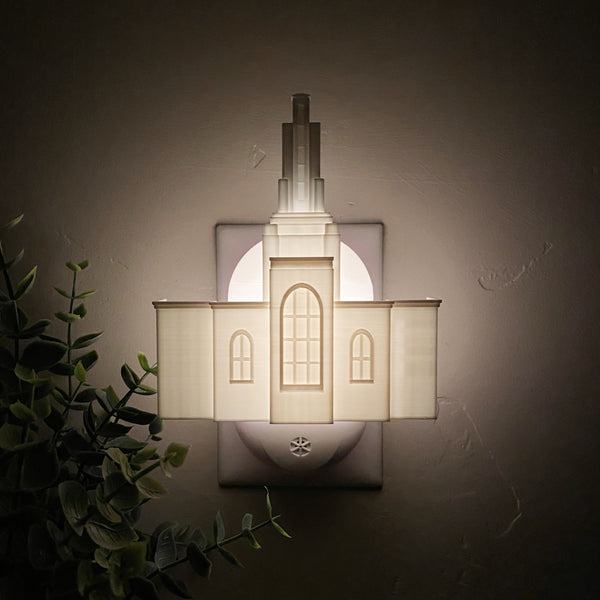 San Antonio Texas Temple Wall Night Light