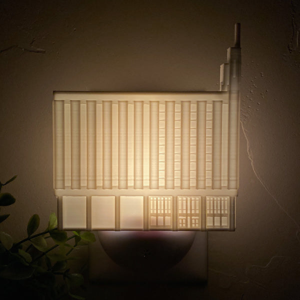 Manhattan New York Temple Wall Night Light