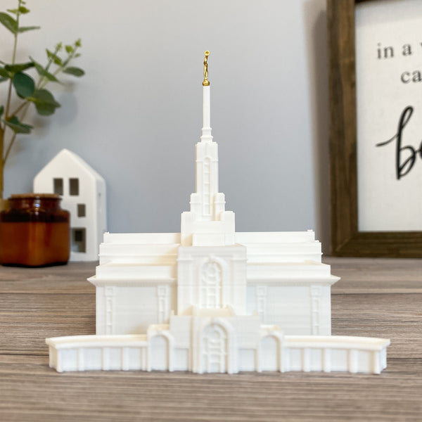 Mount Timpanogos Utah Temple Statue