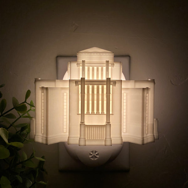 Cardston Alberta Temple Wall Night Light