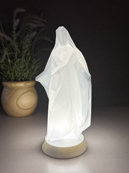 Light-Up Minimal Christus Statue -10 Inch