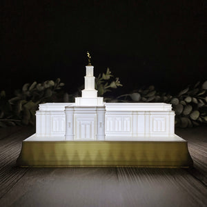 Nashville Tennessee (After Reconstruction) Temple Night Light