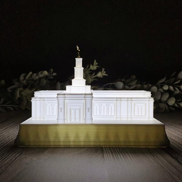 Raleigh North Carolina (After Reconstruction) Temple Night Light