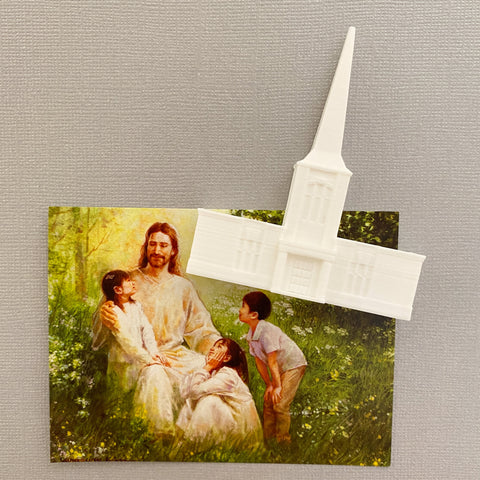 Helsinki Finland Temple Magnet