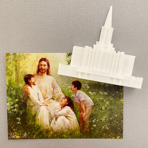 Jordan River Utah Temple Magnet