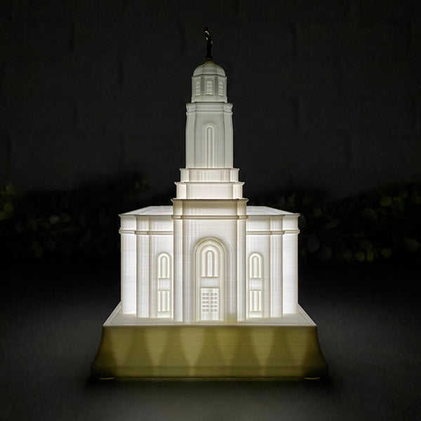 Feather River California Temple Night Light