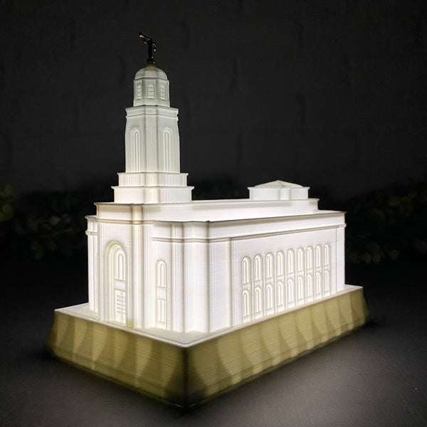 Feather River California Temple Night Light