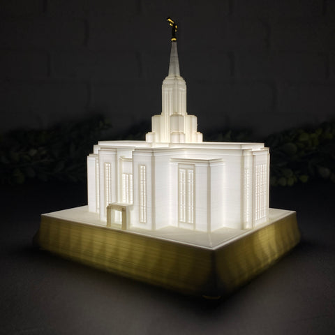 Cebu City Philippines Temple Night Light