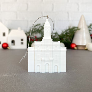 Barranquilla Colombia Temple Christmas Tree Ornament