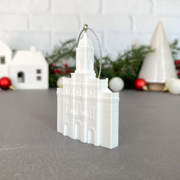 Barranquilla Colombia Temple Christmas Tree Ornament