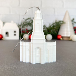 Feather River California Temple Christmas Tree Ornament