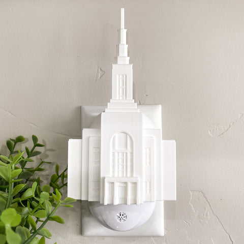 Burley Idaho Temple Wall Night Light