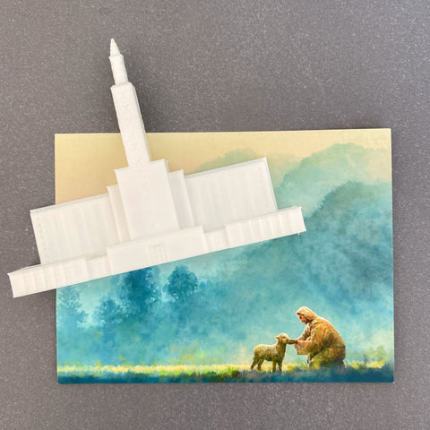 Los Angeles California Temple Magnet