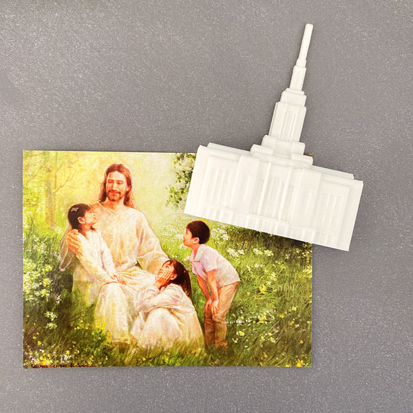 Red Cliffs Utah Temple Magnet