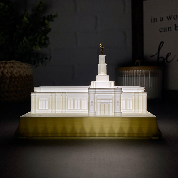 Memphis Tennessee (After Reconstruction) Temple Night Light