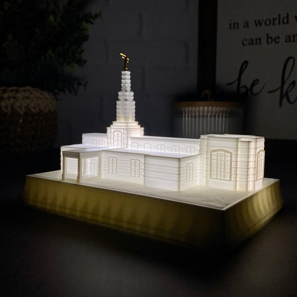 Accra Ghana Temple Night Light