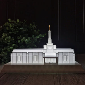 Montreal Quebec (Before Reconstruction) Temple Night Light