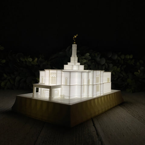 Snowflake Arizona Temple Night Light